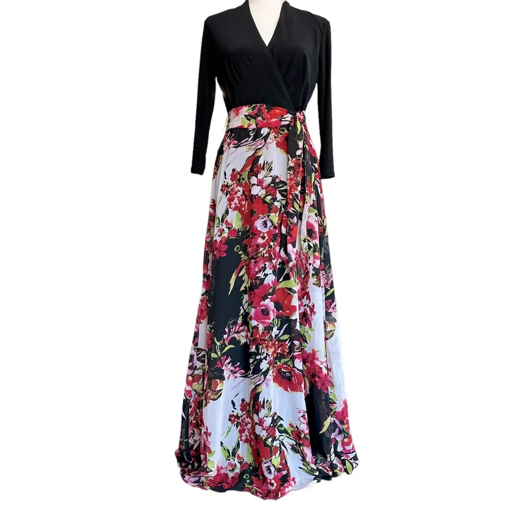 Maxi Dress Chetta B - Picture 1 of 14